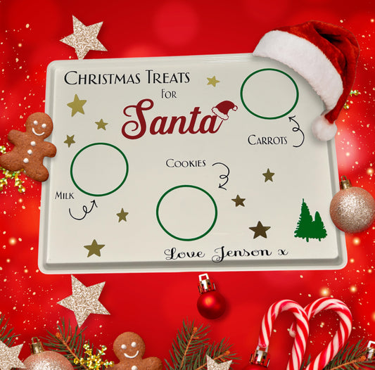 Christmas Eve Santa Treats Tray