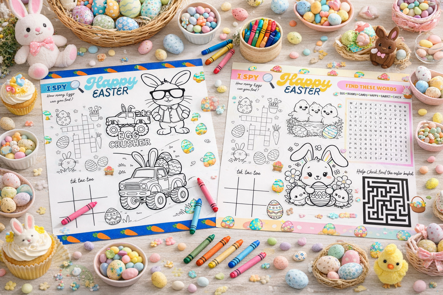 Easter Colouring Sheets