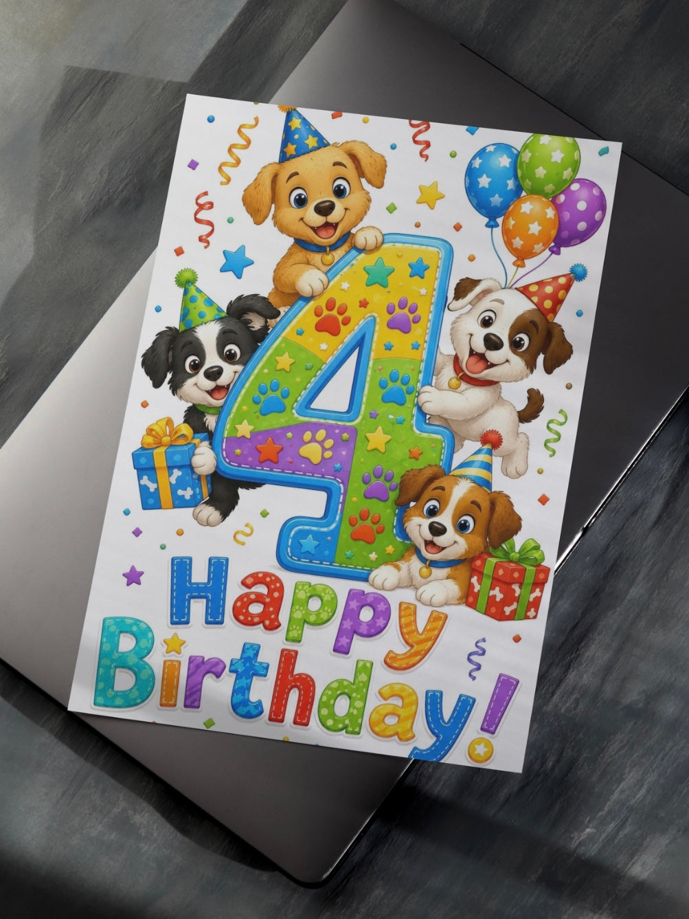 Animal Birthday Cards (1-9)