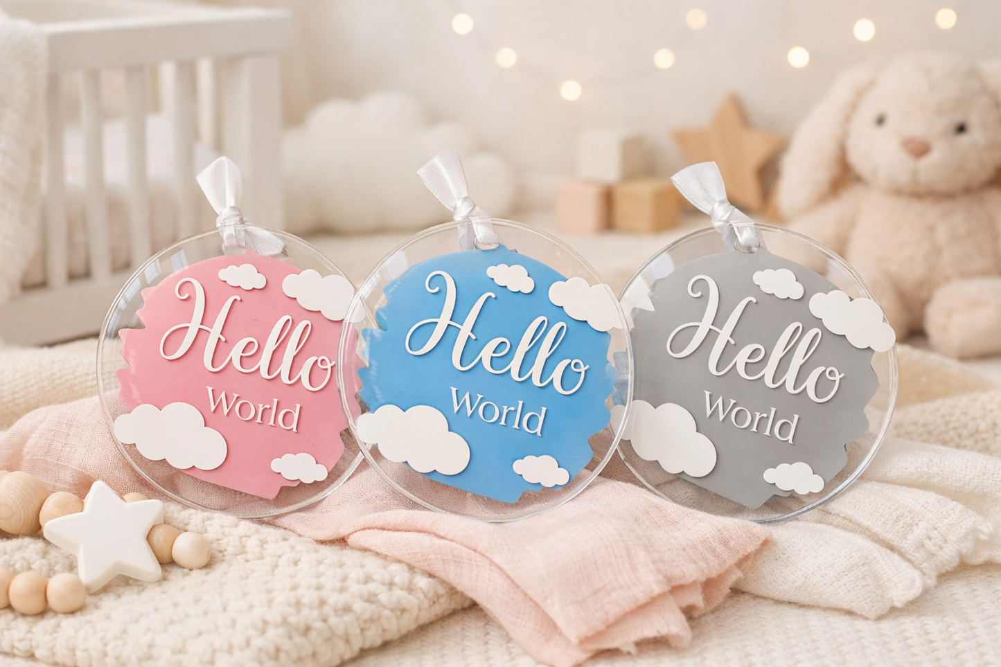 Hello World Plaque